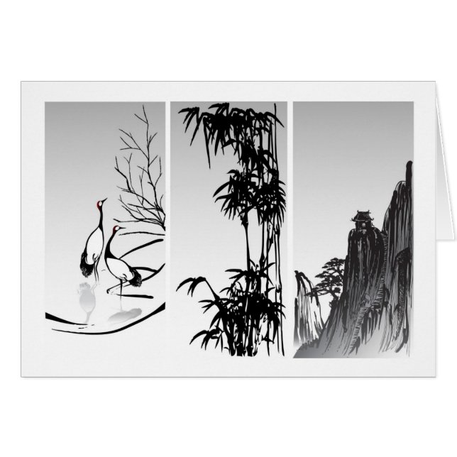 Verticaal Oriental Scroll (Voorkant Horizontaal)