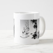 Verticaal Oriental Scroll Jumbo Mok (Voorkant rechts)