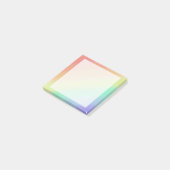 Verticaal rainbow post-it® notes (Schuin)
