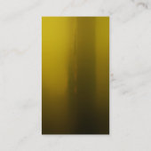 Verticaal rood bruingeel abstract visitekaartje (Achterkant)