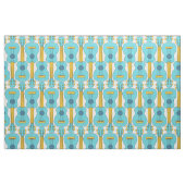 Verticaal Ukulele Patroon Stof (Fat Quarter)