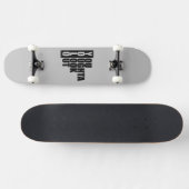 Verticaal vak YOLO Skateboard (Horizontaal)
