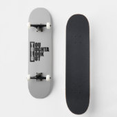 Verticaal vak YOLO Skateboard (Voorkant)