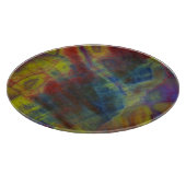 Verticaal verhard hout snijplank (Hoek)