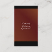 Verticaal Visitekaartje (Achterkant)