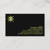 Verticaal visitekaartje (Achterkant)