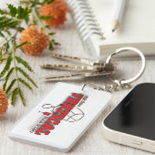 Verticaal | wijn en bier sleutelhanger (Voorkant Rechts)