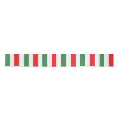 Vertical Italian Flag Stripes on White Lint (Voorkant)