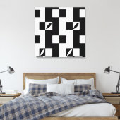 Vertical Modules | Modern Canvas Afdruk (Insitu (Slaapkamer))