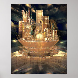 Verticale afdrukken poster