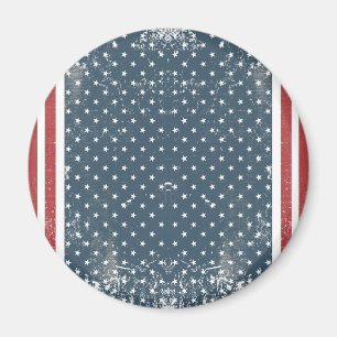 verticale amerikaanse vlag magneet