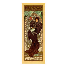 verticale banner Alphonse Mucha Lorenzaccio