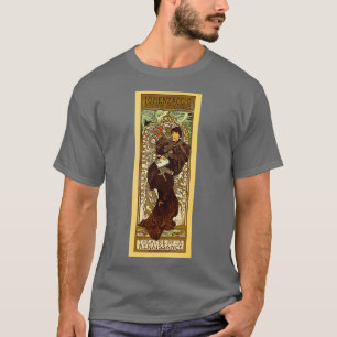 verticale banner Alphonse Mucha Lorenzaccio T-shirt