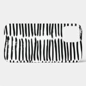 Verticale elementen: met de hand getekende naadloz Case-Mate iPhone case (Achterkant (horizontaal))