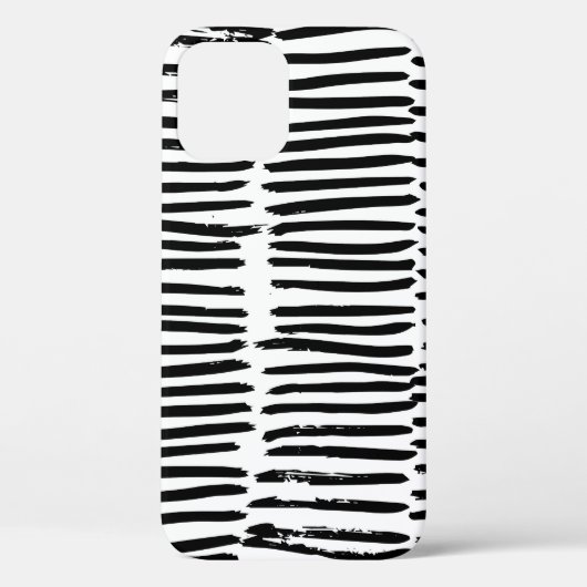 Verticale elementen: met de hand getekende naadloz Case-Mate iPhone case (Achterkant)
