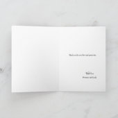 Verticale foto Collage Rustic Wedding Dank je Kaart (Binnen)