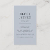 Verticale fotocollage | Fotograaf Visitekaartje (Achterkant)