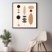 Verticale Harmonie Studie Poster
