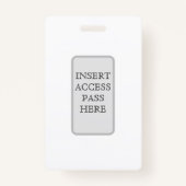 VERTICALE ID-BADGE AANPASSING BADGE (Achterkant)