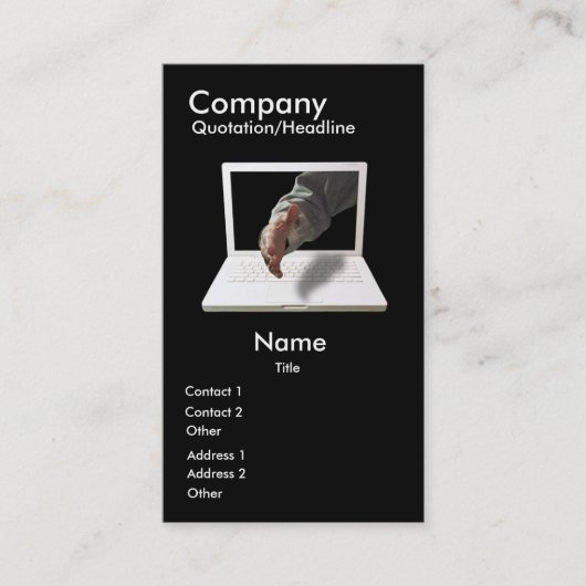 Verticale IL carte de visite (Devant)