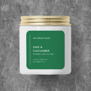 Verticale lijn Voeg merk aangepaste kleur productl Vierkante Sticker