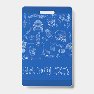 Verticale medische badge Buddy