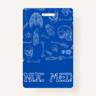 Verticale medische badge Buddy