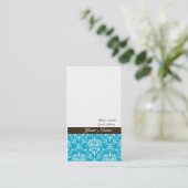 Verticale mod-oproepkaart contactkaartje (Staand voorkant)