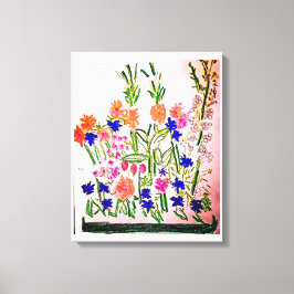 Verticale opstelling canvas afdruk