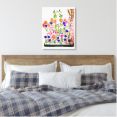 Verticale opstelling canvas afdruk (Insitu (Slaapkamer))