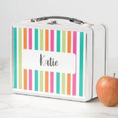 verticale regenboog strepen, kleurrijke retro-mult (In situ)