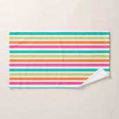 verticale regenboog strepen, kleurrijke retro-mult bad handdoek (Handdoek)