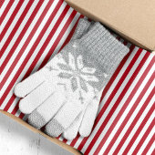 Verticale rode & witte Candy Cane Stripes Kerstmis Tissuepapier