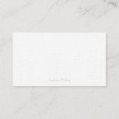 Verticale Shell Border Place Cards Plaatskaartje (Achterkant)