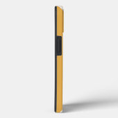 Verticale strepen Mosterdgeel en wit gestreept Case-Mate iPhone Case (Achterkant / Rechts)