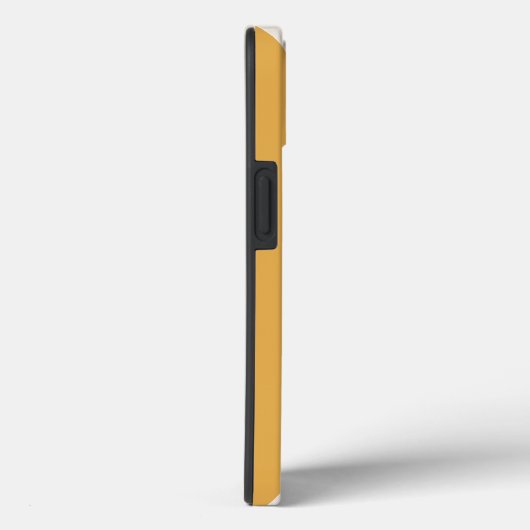 Verticale strepen Mosterdgeel en wit gestreept Case-Mate iPhone Case (Achterkant / Rechts)