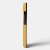 Verticale strepen Mosterdgeel en wit gestreept Case-Mate iPhone Case (Achterkant / Links)