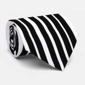 Verticale strepen stropdas (Opgerold)
