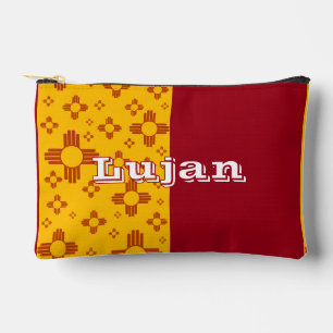 Verticale Strepen Zia Zon Rood Geel New Mexico Etui