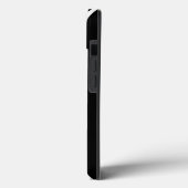 Verticale strepen zwart en wit gestreept Case-Mate iPhone case (Achterkant / Links)