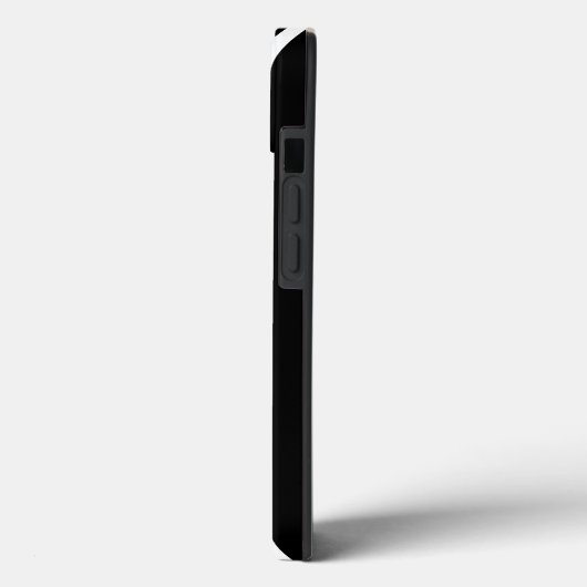 Verticale strepen zwart en wit gestreept Case-Mate iPhone case (Achterkant / Links)