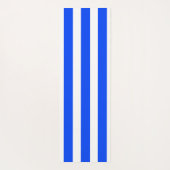 Verticale Stripe Sailor Blauw & Wit Patroon Yogamat (Achterkant)