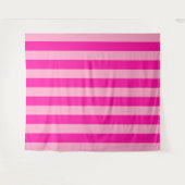 Verticale Stripes Hot Pink Wandkleed (Voorkant (horizontaal))