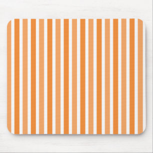 Verticale Stripes Mousepad, Tangerine Muismat