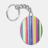 Verticale strips sleutelhanger (Voorkant Links)