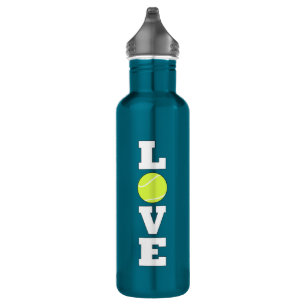 Verticale Tennis LOVE Tennis Player of Coach Sport Waterfles