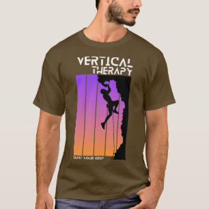 Verticale Therapie Vertrouw op je grip Klimmers Kl T-shirt