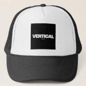 Verticale Trucker Hat Pet (Voorkant)