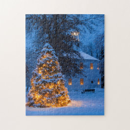 Verticale Vermont Round Church Legpuzzel