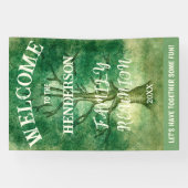 VERTICALE WATERVERF RUSTIC OAK TREE FAMILIE REUNIO SPANDOEK (Horizontaal)